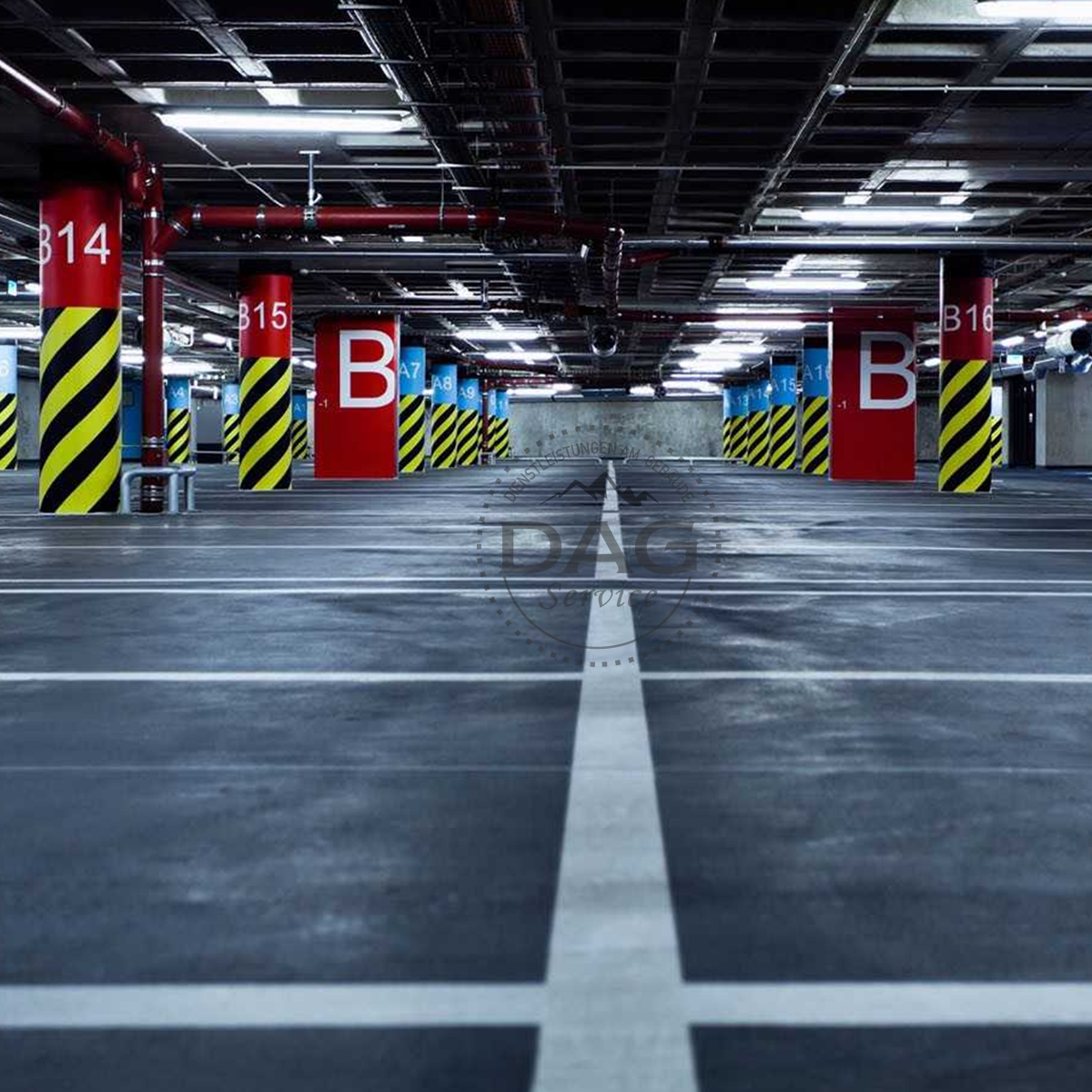 Außen und Parkplatzreinigung 